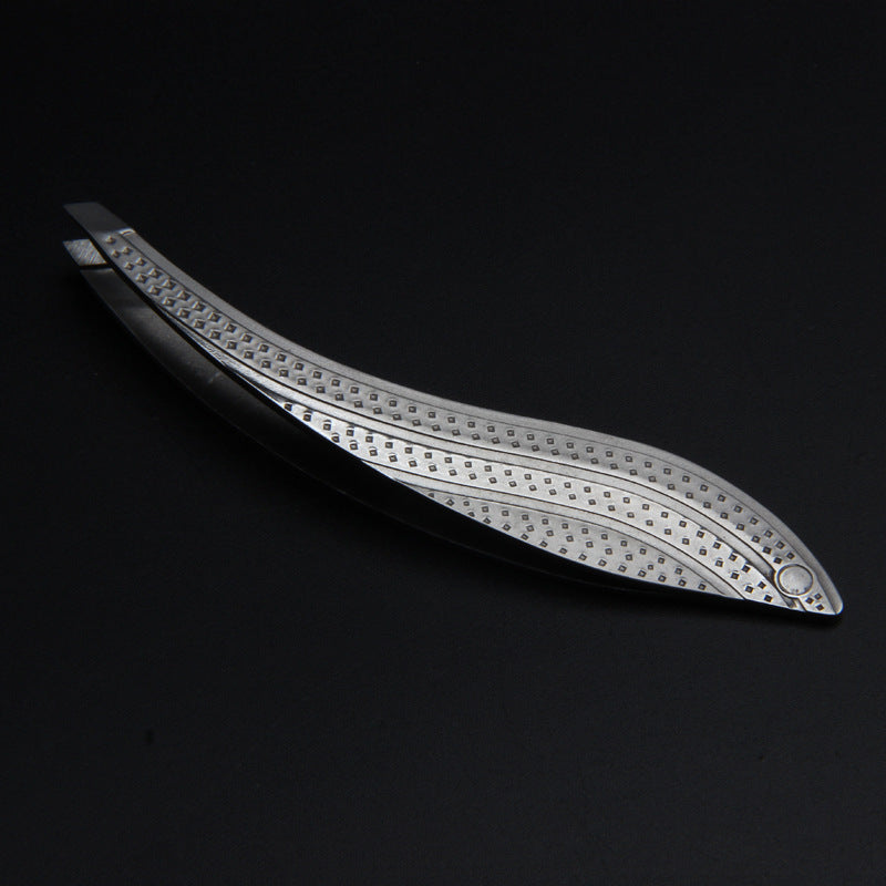 Stainless steel eyebrow shaping knife tool for men and women Stainless steel eyebrow shaping knife tool for men and women